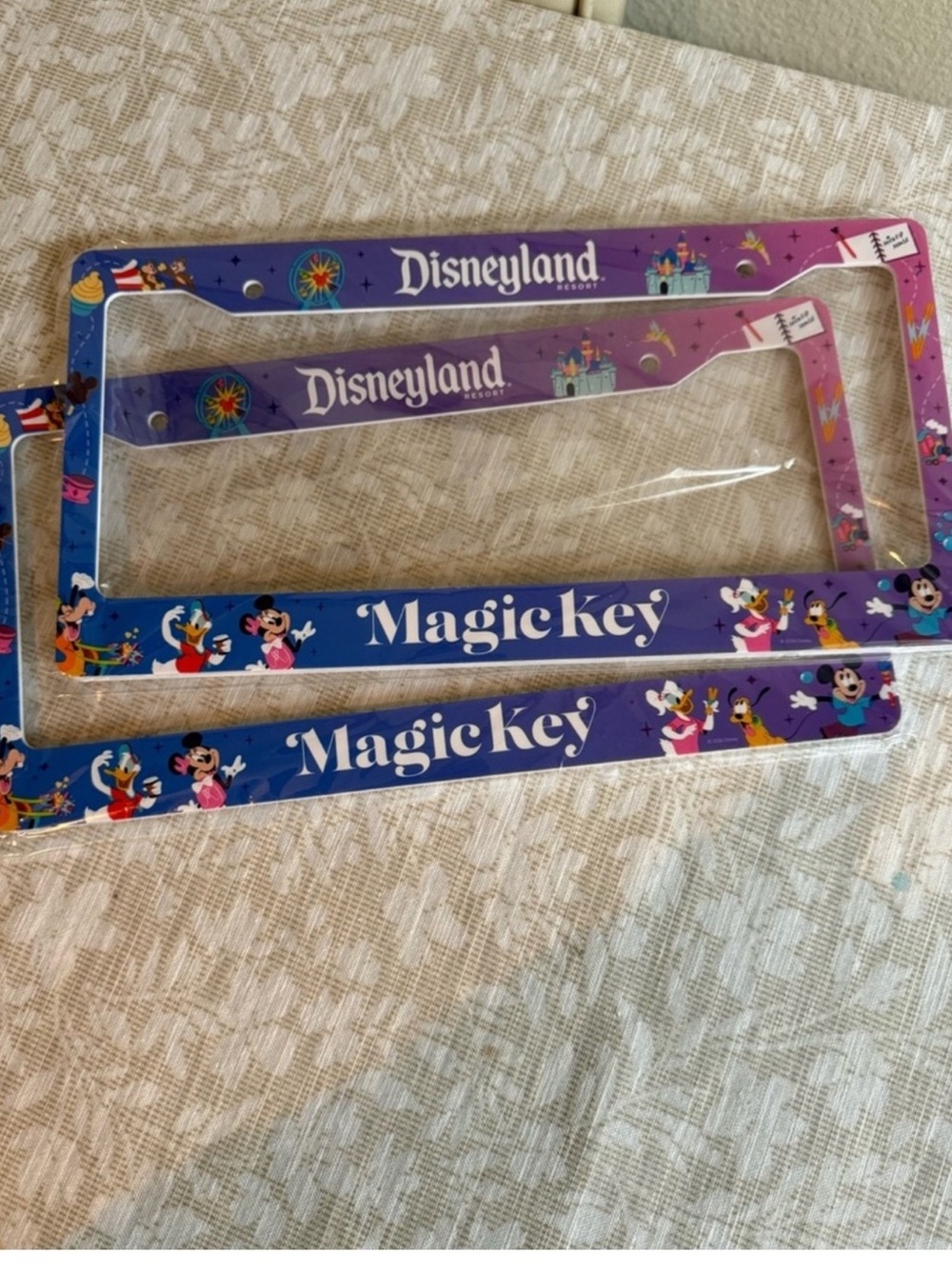 Disney License Plate Cover